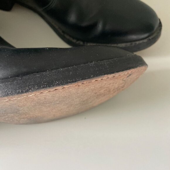 Dack's Leather Slip-on Chelsea Boots Shoes Mens 8 Black Versatile Modern Classic - Picture 7 of 11